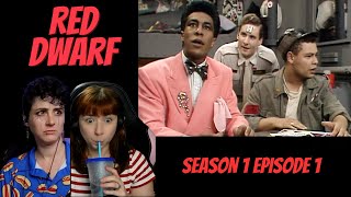 Red Dwarf  S1 Ep1  REACTION  Gallifrey Gals Get Dwarfed NEW SHOW ALERT [upl. by Eyoj563]