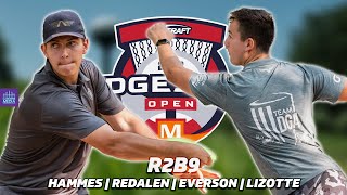 2023 Discraft Ledgestone Open  R2 B9  Hammes Redalen Lizotte Everson  Gatekeeper Media [upl. by Notecnirp]