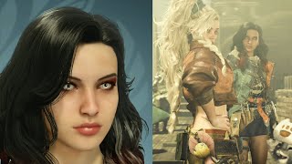 Monster Hunter Wilds Female Character Creation amp Gemma Scenes Beta [upl. by Tattan]