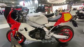 Yamaha  XSR 900 GP 2024  Walkaround EICMA 2023 [upl. by Auqenaj]