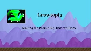 Growtopia Cosmic Sky UnicornHorse [upl. by Mor]