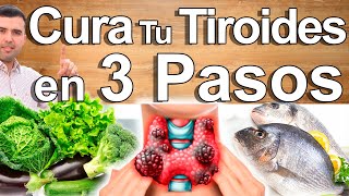 3 PASOS Para Curar Tu Tiroides En UNA SEMANA  Como Eliminar el Hipotiroidismo Hashimoto y Sintomas [upl. by Biddle]