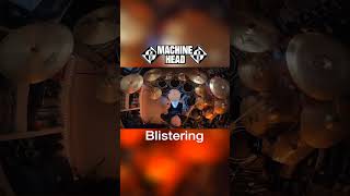 🔥Drum Cover of quotBlisteringquot by quotMachine Headquot shorts drumcover drums metal heavymetal [upl. by Nalad]