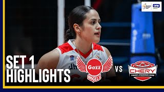 CHERY TIGGO VS PETRO GAZZ  SET 1 GAME HIGHLIGHTS  2024 PVL REINFORCED CONFERENCE  AUGUST 22 2024 [upl. by Wachter]