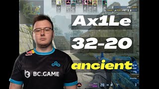 CS2 POV  Ax1Le 3220 whobbitBoombl4 ancient  FACEIT Ranked  March 15 2024 cs2 demo [upl. by Oly970]