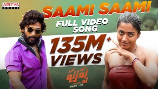 Saami Saami Full Video Song Telugu  Allu Arjun Rashmika  Pushpa Songs  DSP  Sukumar [upl. by Aneloaup]