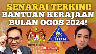 SENARAI TERKINI SEMUA HABUAN RAKYAT BULAN OGOS 2024 [upl. by Burris646]