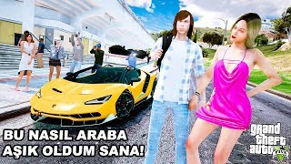 HAKKI JR LAMBORGHINI İLE OKULA GİDİYORKIZ AŞIK OLDU  GTA 5 [upl. by Eedyah966]