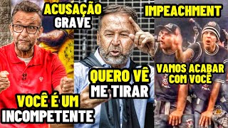 BATE BOCA PESADO NO CORINTHIANS QUE PODE LEVAR AO IMPEACHMENT DE AUGUSTO MELO [upl. by Verlee127]