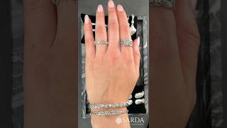 Luxury diamonds set in handcrafted sterling silver frangipanis Shop now at SARDACOM [upl. by Noirad549]