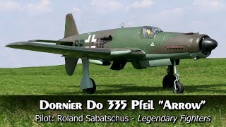 Giant Rc Dornier Do 335 [upl. by Cissej]