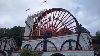 World’s Largest Working Waterwheel  GREAT LAXEY WHEEL 🇮🇲 ISLE OF MAN tEAvEE [upl. by Kyrstin]