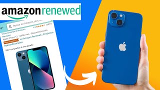 COMPRE UN IPHONE 13 REACONDICIONADO EN AMAZON AMAZON RENEWED ¿QUE TAL LLEGÓ [upl. by Akiemaj911]