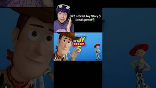 OFFICIAL TOY STORY 5 SNEAK PEAK D23 shorts [upl. by Eelytsirk]