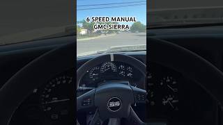 6 SPEED MANUAL GMC SIERRA car automobile gmcsierra chevy cammed gmc fast silverado lsa lsx [upl. by Wayolle152]