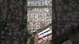 Imagens aéreas mostram a cidade de Canoas inundada após enchentes no RS [upl. by Philbo]