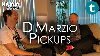 NAMM 2018  Larry DiMarzio  New Pickups 2018  Interview amp Demo [upl. by Ailet]