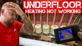 GETTING UNDERFLOOR HEATING WORKING PROPERLY Can i sort it [upl. by Eugilegna]