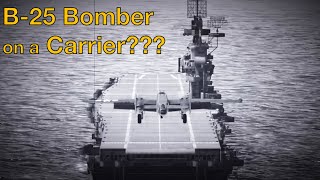 Unbelievable WWII Bombers Surprise Landing on an Aircraft Carrier [upl. by Guntar]