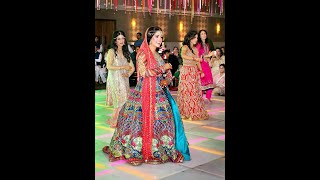 Aisha amp Hamzas Mehndi Dance Performances  Pakistani Wedding [upl. by Ax]