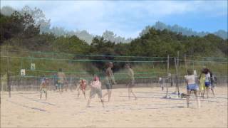 Lignano Sabbiadoro Beachvolleyball Trainingscamp 2014  Pepo Xandl Huber [upl. by Gildas]