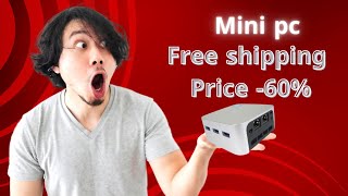 Aliexpress  FIREBAT T8 Pro Plus Mini PC Intel Celeron N5095 N100 Desktop Gaming Computer [upl. by Alvar624]