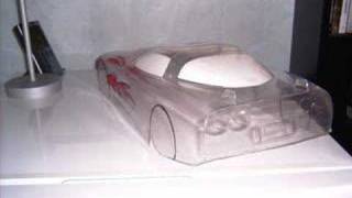 RC Corvette 110 Painting [upl. by Lrac]