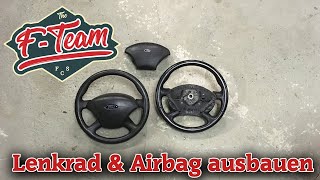 Ford Focus MK1 Airbag amp Lenkrad ausbauen  einbauen  Tutorial  Anleitung [upl. by Dittman832]