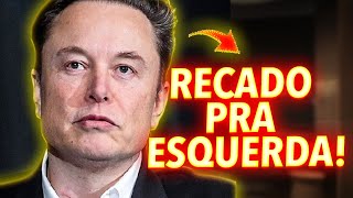 ELON MUSK MANDA RECADO PRA ESQUERDA E TRUMP DEIXA CLARO QUE MUSK SERÁ SEU BRAÇO DIREITO [upl. by Anelem]