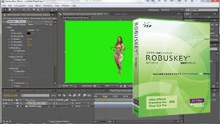 How to Remove Green Screen in Adobe After Effects ROBUSKEY Plug ins Bangla Tutorials [upl. by Scharff]