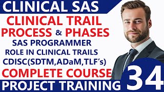 CDISC SDTM ADaM Online Training👍SAS Clinical Projects Training👌Clinical SAS Training by Experts  34 [upl. by Neila296]