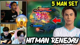 WOW🤯 DOGIE AND VEEWISE REACTION TO RENEJAY TIGREAL 5 MAN SET [upl. by Esyak775]