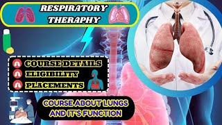 Bsc Respiratory Therapy Course Detail In Tamil [upl. by Elirpa]