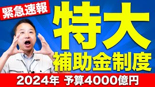 【過去最大規模】2024年から始まるの住宅補助金制度を徹底解説します！ [upl. by Desi131]