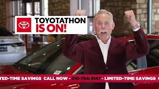 Toyotathon is ON at Vic Vaughan Toyota of Boerne [upl. by Whiteley]