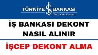 İş Bankası Dekont Nasıl Alınır  İşcep Dekont Alma [upl. by Yaral]