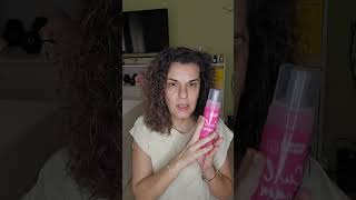 Umberto Giannini Curl foam anti frizz styling mousse and Thirsty curls hydrating lotion curls [upl. by Brick]