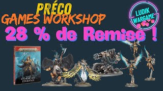 Les Préco Games Workshop 28 de remise [upl. by Clougher]