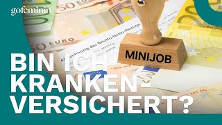 Minijob Bin ich bei einem 520EuroJob krankenversichert [upl. by Enrichetta]