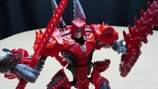 Transformers Age of Extinction Deluxe SCORN EmGos Transformers Reviews N Stuff [upl. by De Witt]