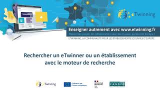 Rechercher un eTwinner ou un établissement scolaire 4 [upl. by Trahern]