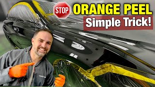 How to Paint a Car Without Orange Peel [upl. by Araccot]