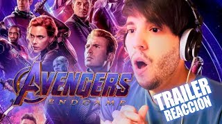 REACCIÓN AL TRAILER FINAL DE AVENGERS ENDGAME  DANI PARKER [upl. by Eniamart315]