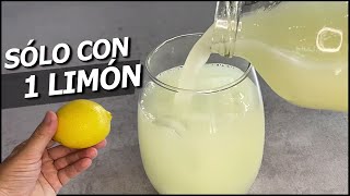 Como HACER LIMONADA CASERA [upl. by Huntington]