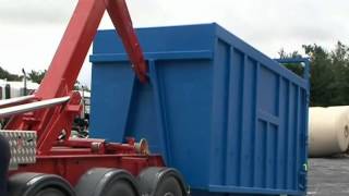 Hook Loader Trailer Roll On Roll Off From ETS Trailer Hire [upl. by Aennaej]