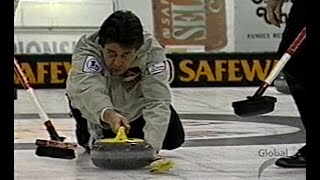 2002 Manitoba Mens Provincial Tankard Semifinal  Kirkness vs Gauthier [upl. by Blythe]