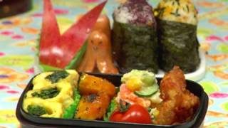 How to Make Bento Perfectly Balanced Bento Recipe for Lunch Box Meal  Cooking with Dog [upl. by Frieder]