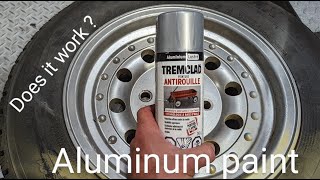 Aluminum spray paint Does it work on rims [upl. by Sille]