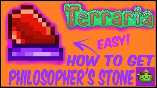 How To Get Philosophers Stone In Terraria  Terraria 1449 [upl. by Pacifa814]