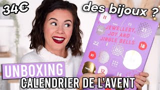 UNBOXING  un calendrier de lavent BIJOUX à 34€ [upl. by Rusty]